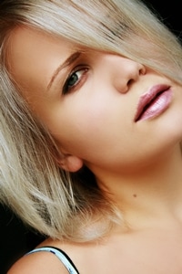 Fashion art photo. Portrait of beautiful woman